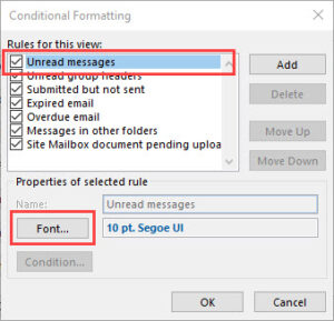 How to Change Unread Mail Settings in Microsoft Outlook – Using ...